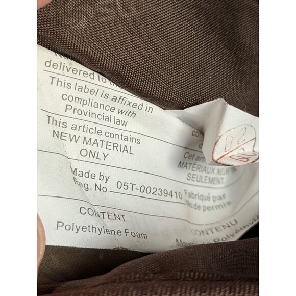 Vintage Brown Samsonite Leather Laptop Bag 12"x16" With Adjustable Strap & Multi - Picture 11 of 12